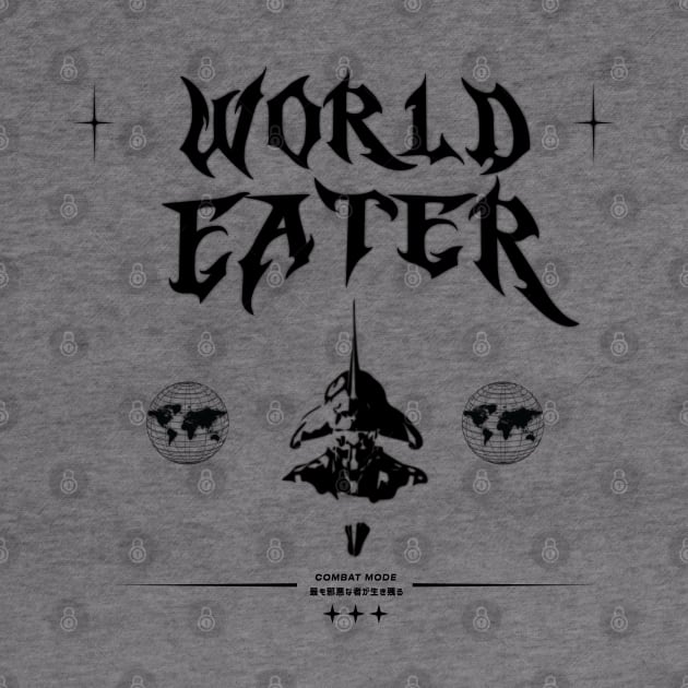 World Eater Streetwear Design by Cyber Cyanide